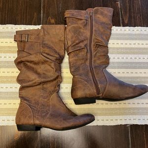 Brown Lower East Side tall boots size 7.5